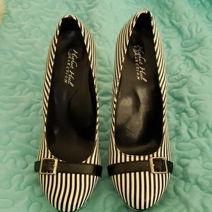 Highest Heel Pistol Gun Heel Shoes Size 8